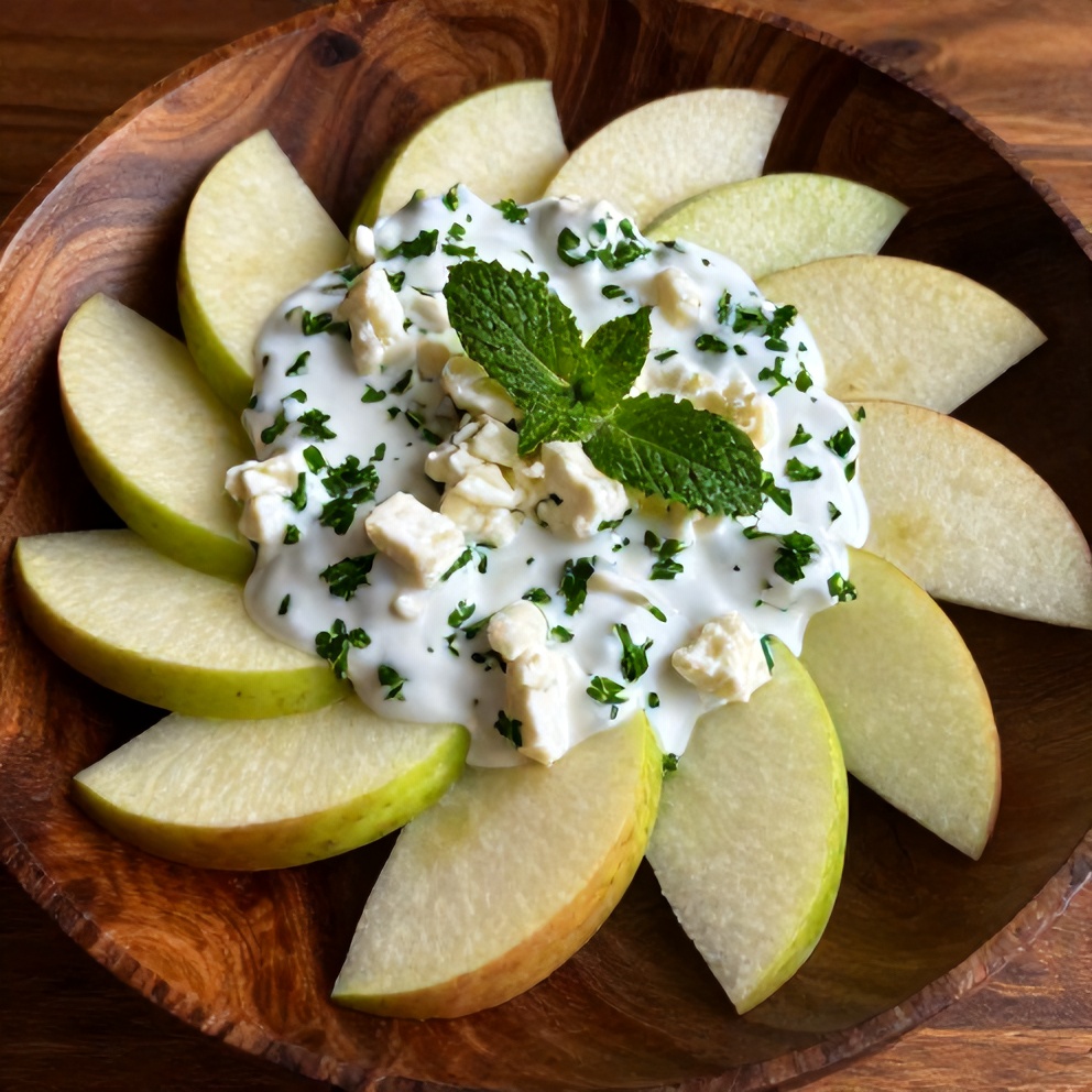Plated Apple Cucumber Salad