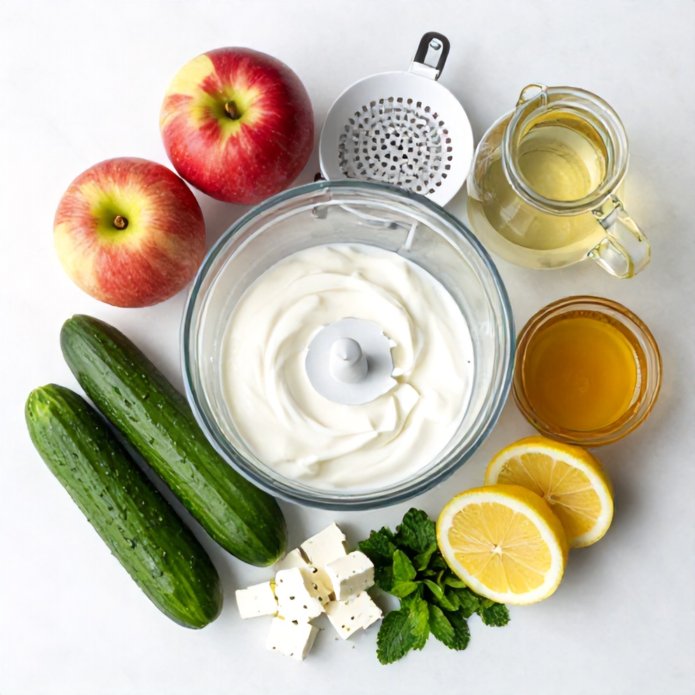 Apple Cucumber Salad Ingredients