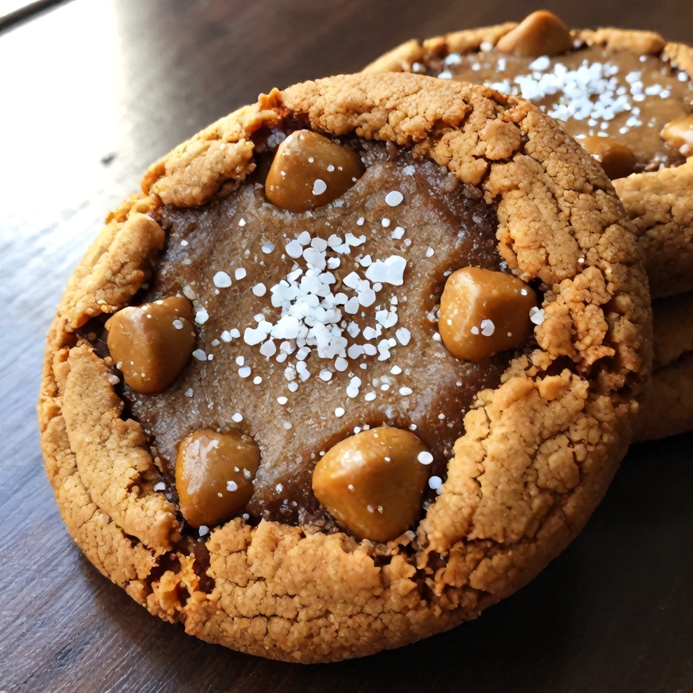 Brown Butter Coffee Toffee Cookies