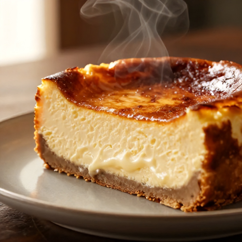 burnt basque cheesecake