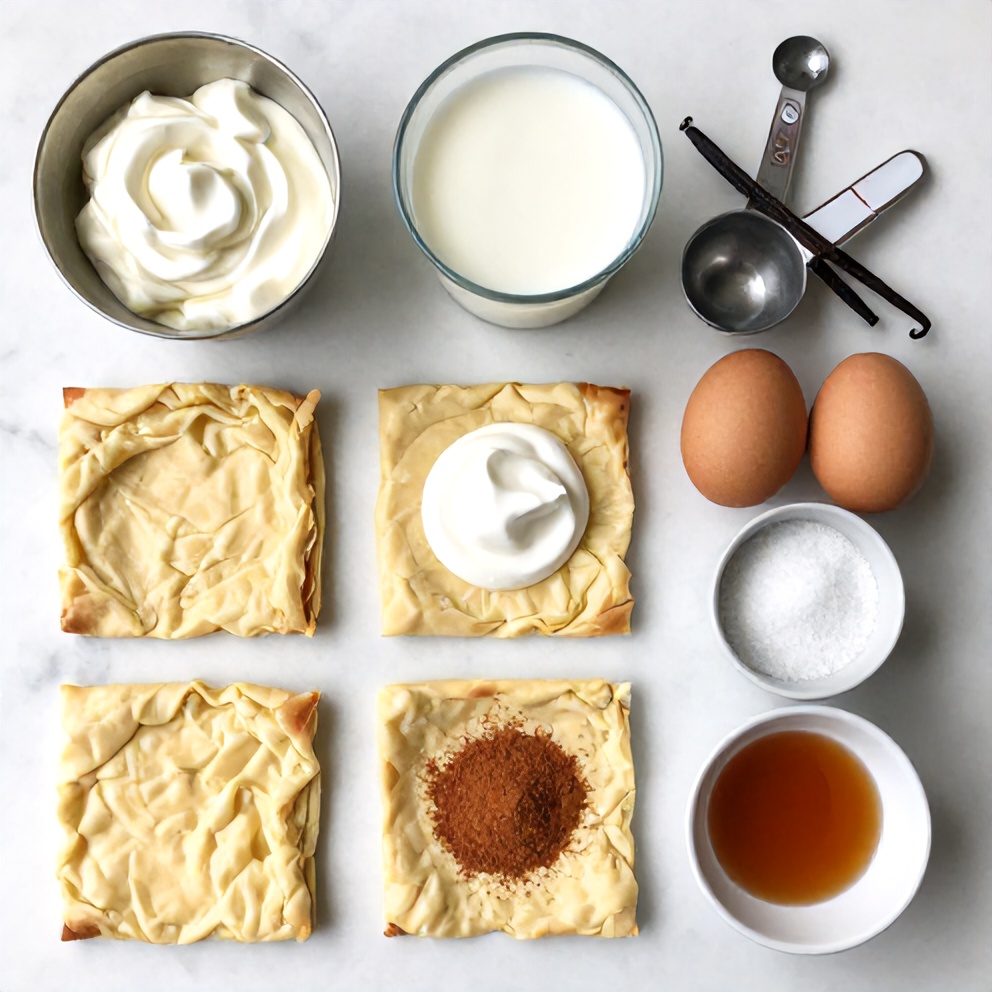 Ingredients for Italian Cream Bombs