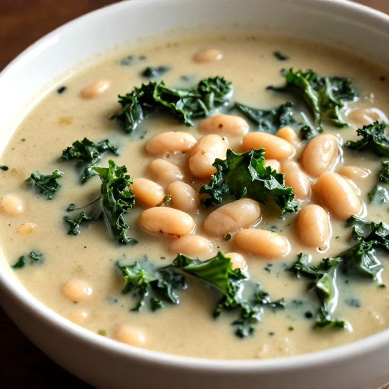 white bean kale soup