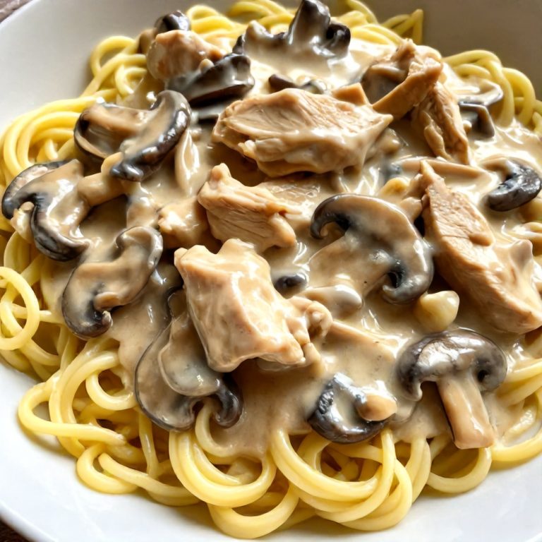 creamy chicken stroganoff