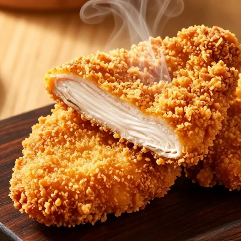 Crispy Air Fryer Chicken Cutlets