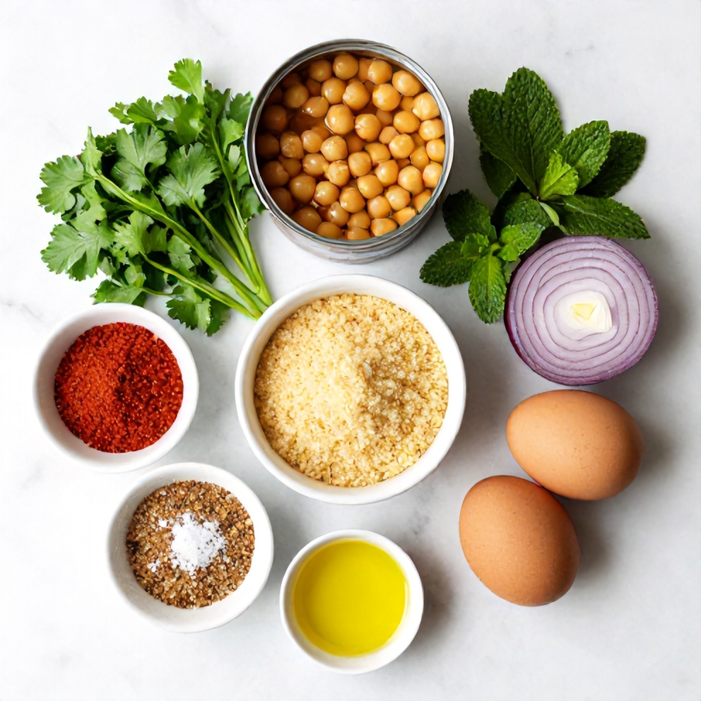 Chickpea Patties Ingredients