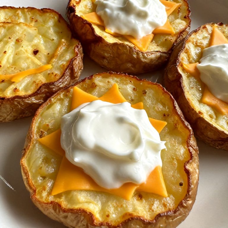 crispy baked potato skins