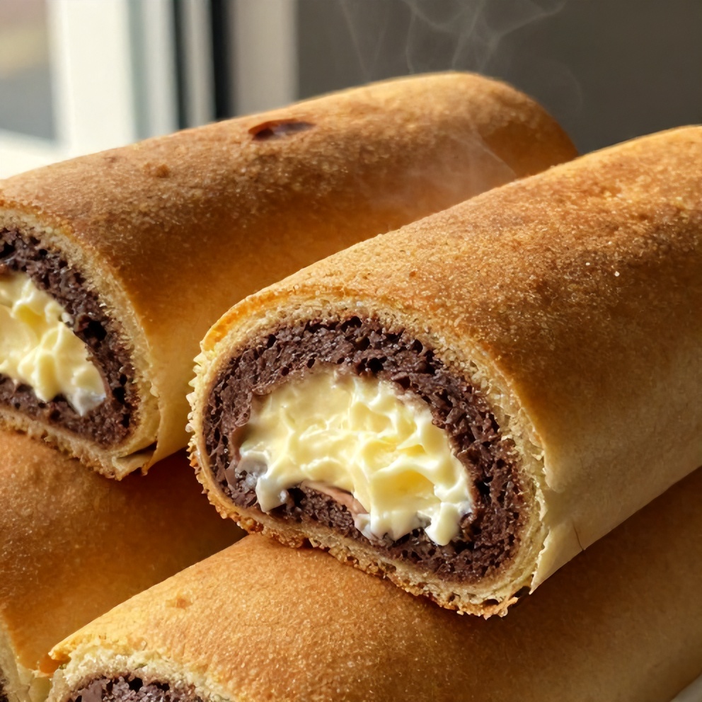 Crispy Chocolate Rolls