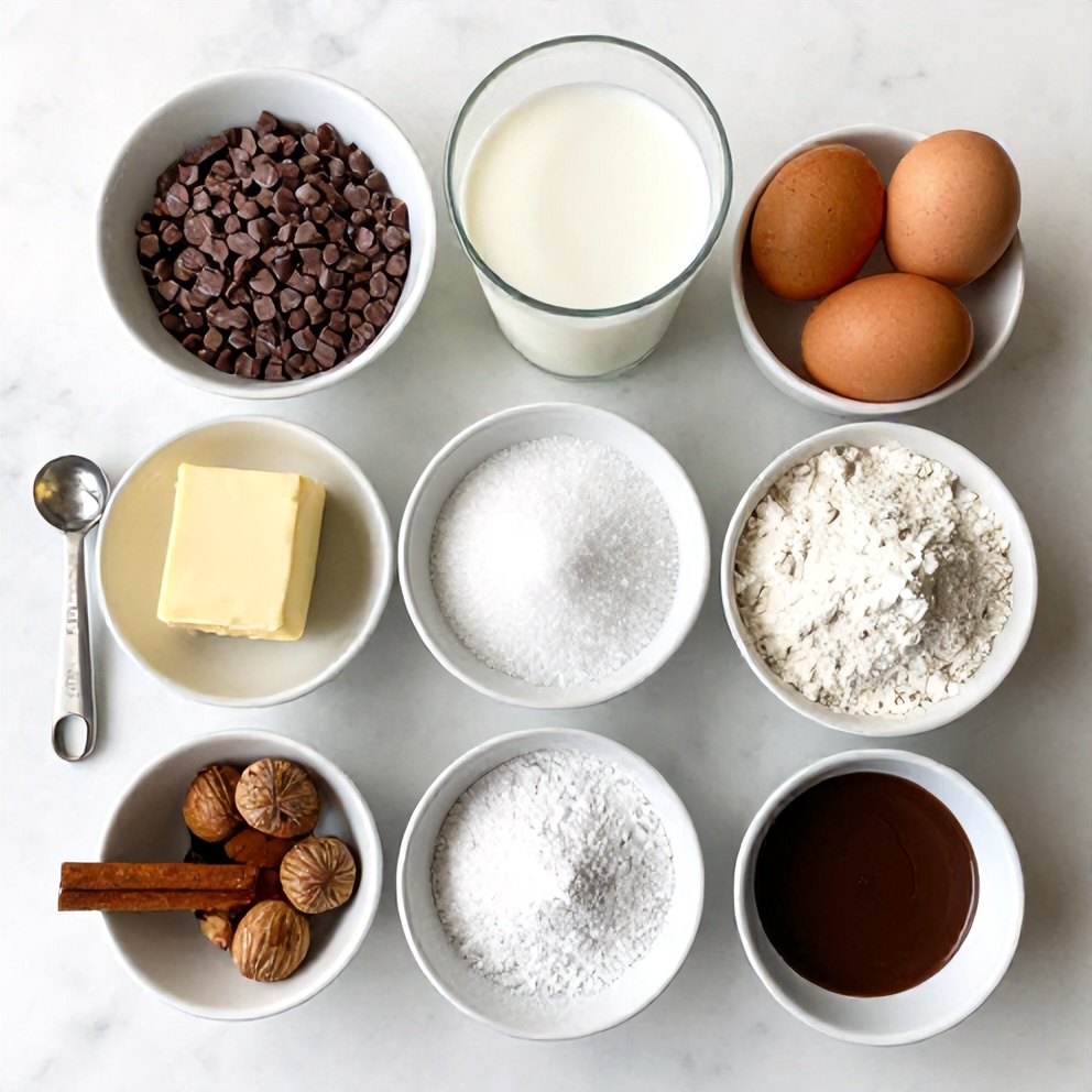 Chocolate Rolls Ingredients