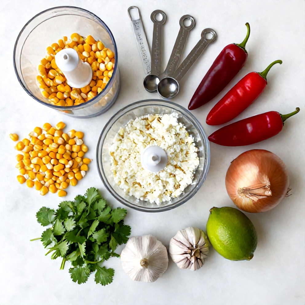 Mexican Street Corn Fritters Ingredients