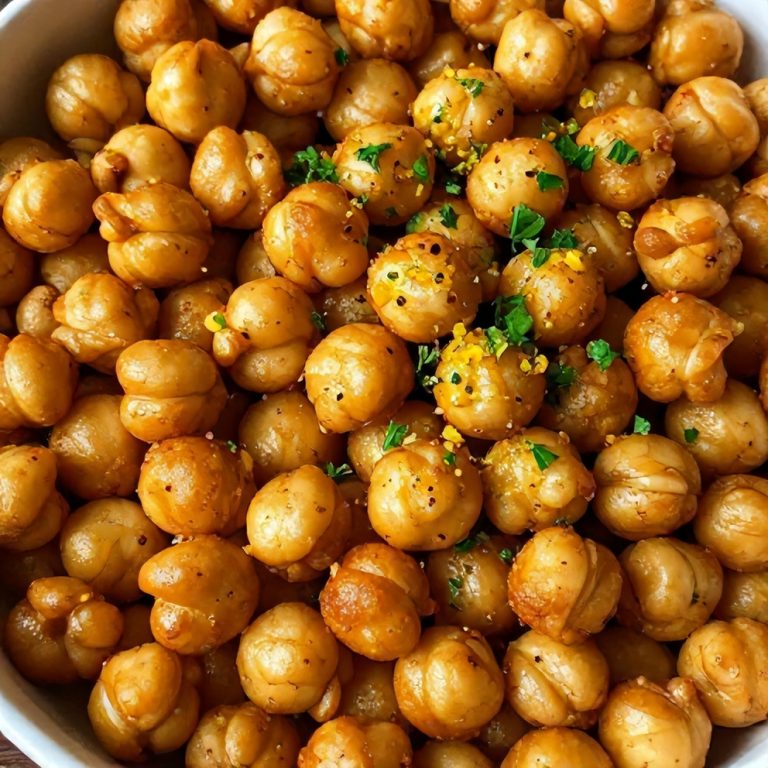 crispy za'atar chickpeas