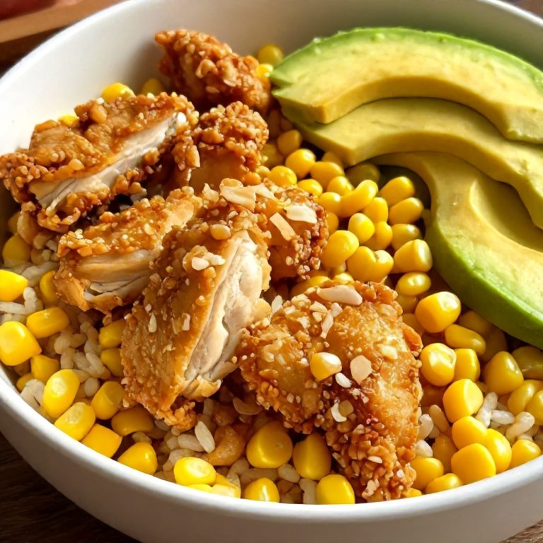 Easy 30-Minute Street Corn Chicken Rice Bowl