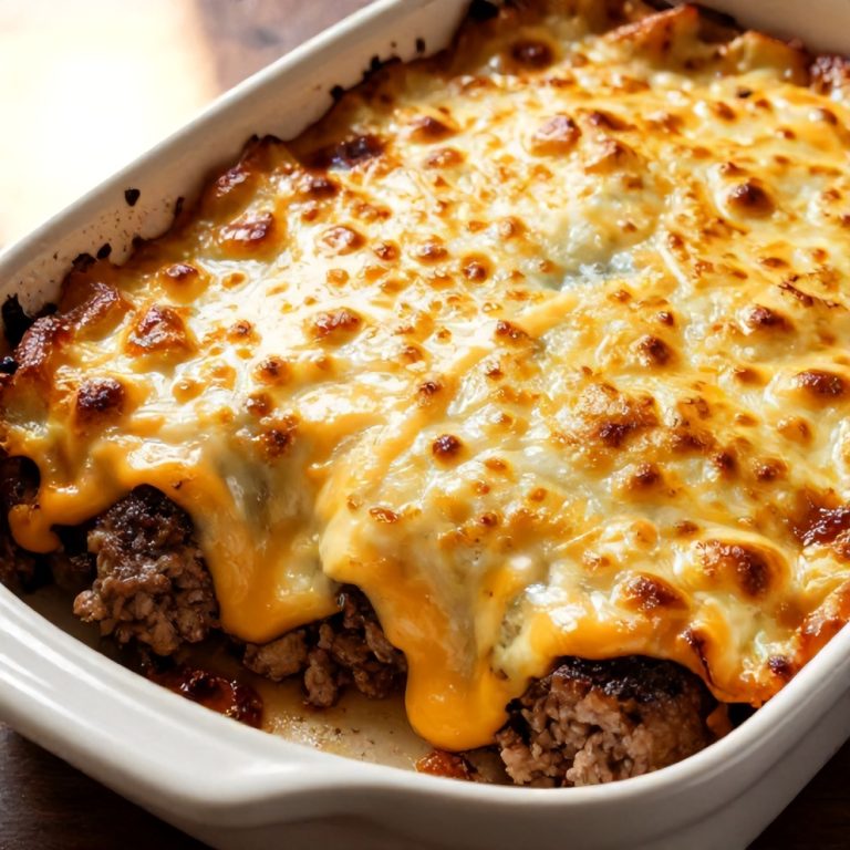 Easy Amish Hamburger Steak Bake