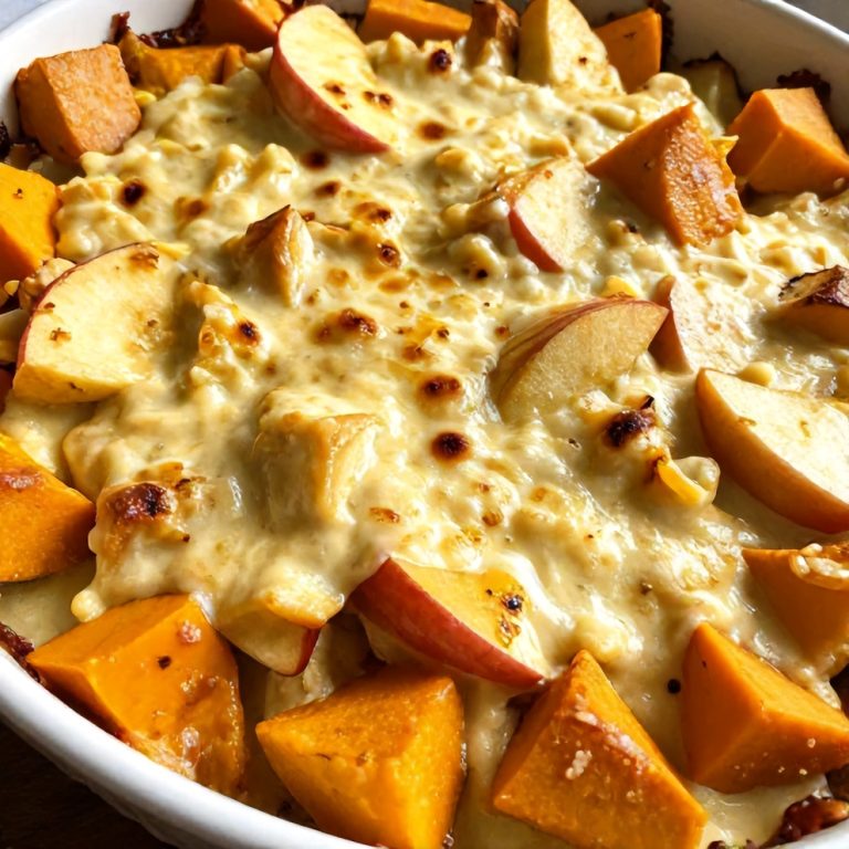 Easy Apple Butternut Squash Casserole