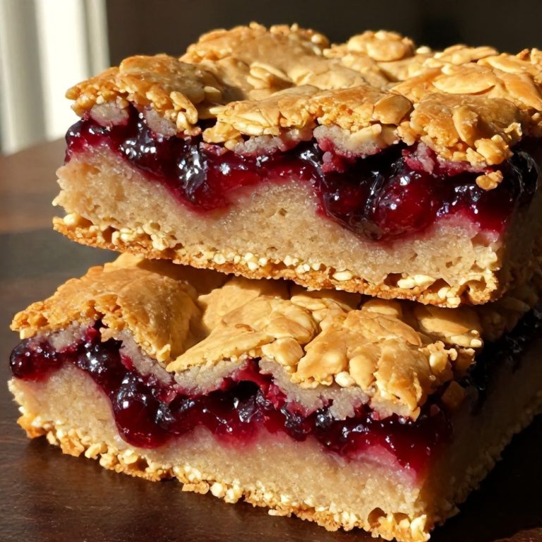 Easy Berry Oat Bars