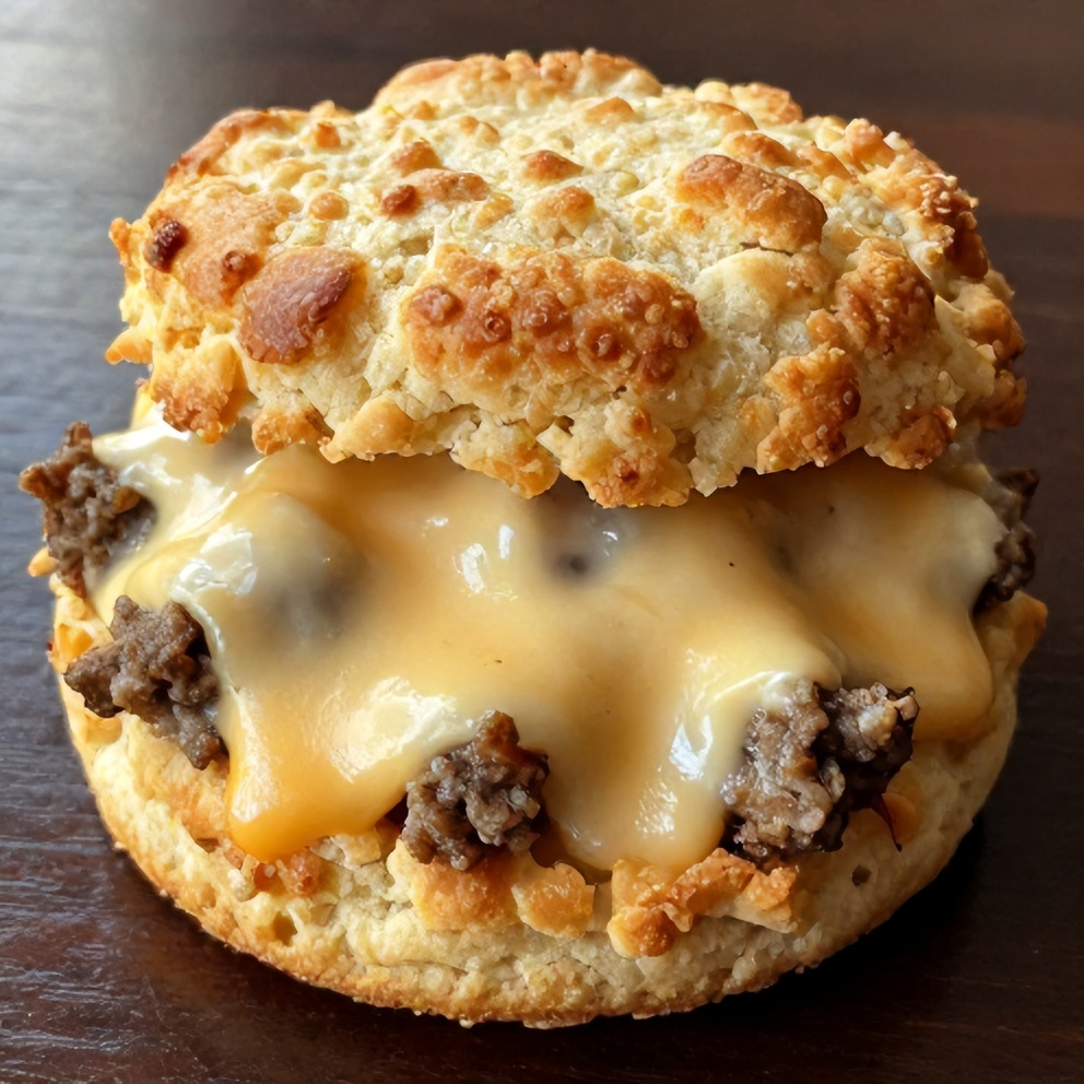 Easy Biscuits and Sausage Gravy Breakfast Pizza