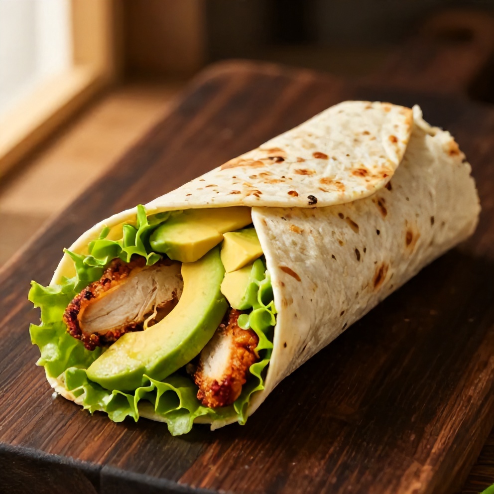 chicken avocado wrap