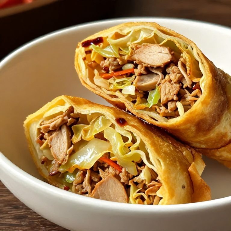 egg roll in a bowl