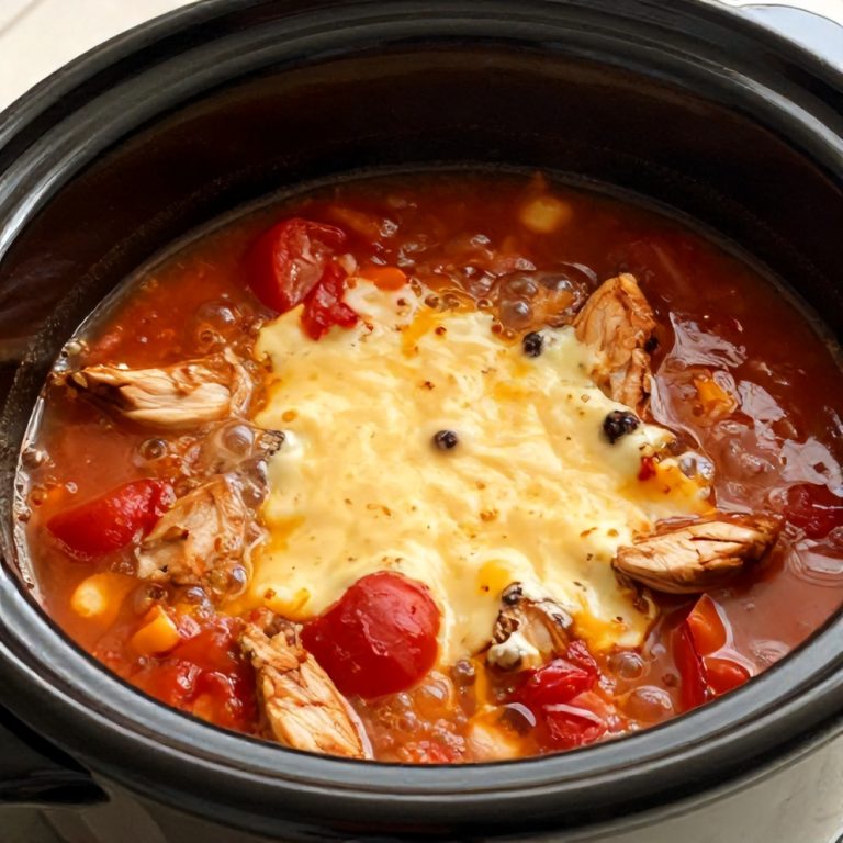 Crock Pot Chicken Parmesan Soup
