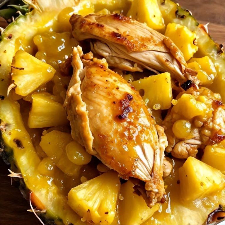 Easy Crockpot Hawaiian Chicken