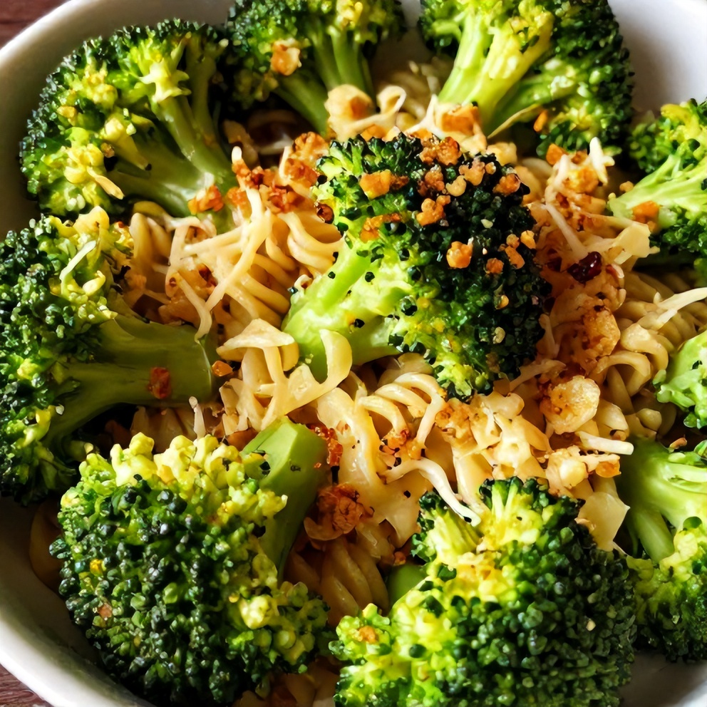 Easy Garlic Parmesan Broccoli Pasta