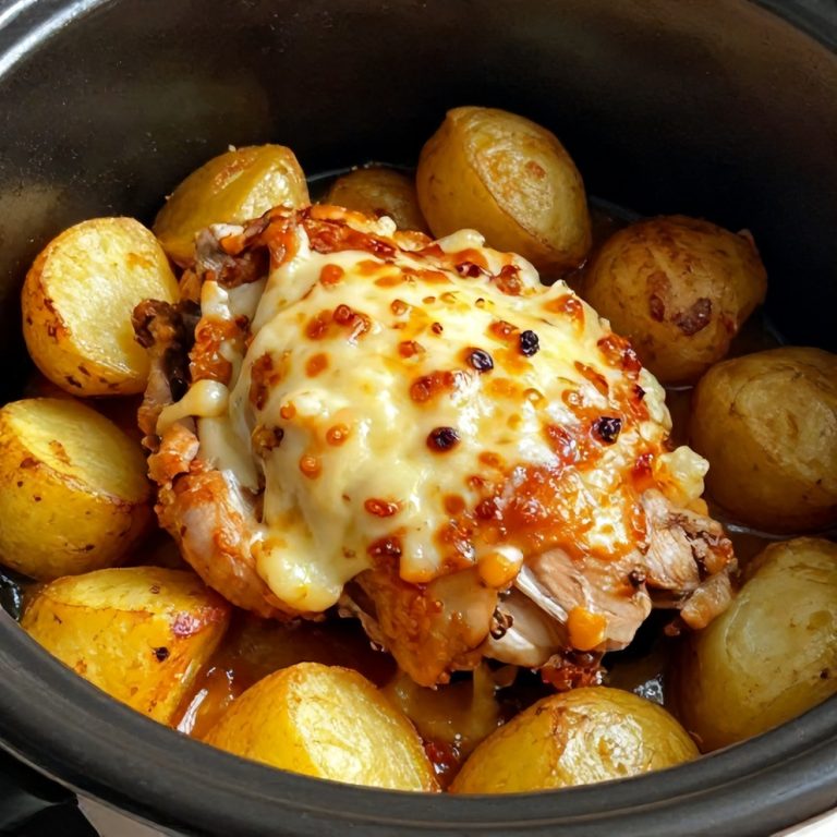 easy garlic parmesan chicken crockpot