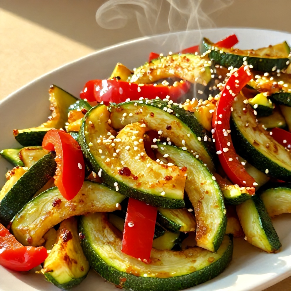 easy zucchini stir fry