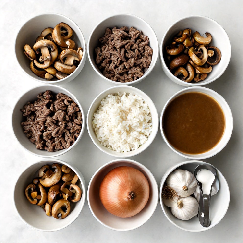 Hawaiian Loco Moco Ingredients