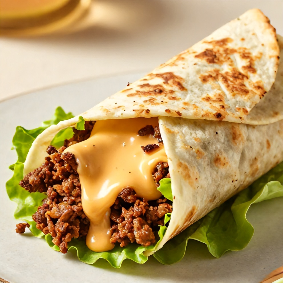 Easy Keto Beef Crunchwraps