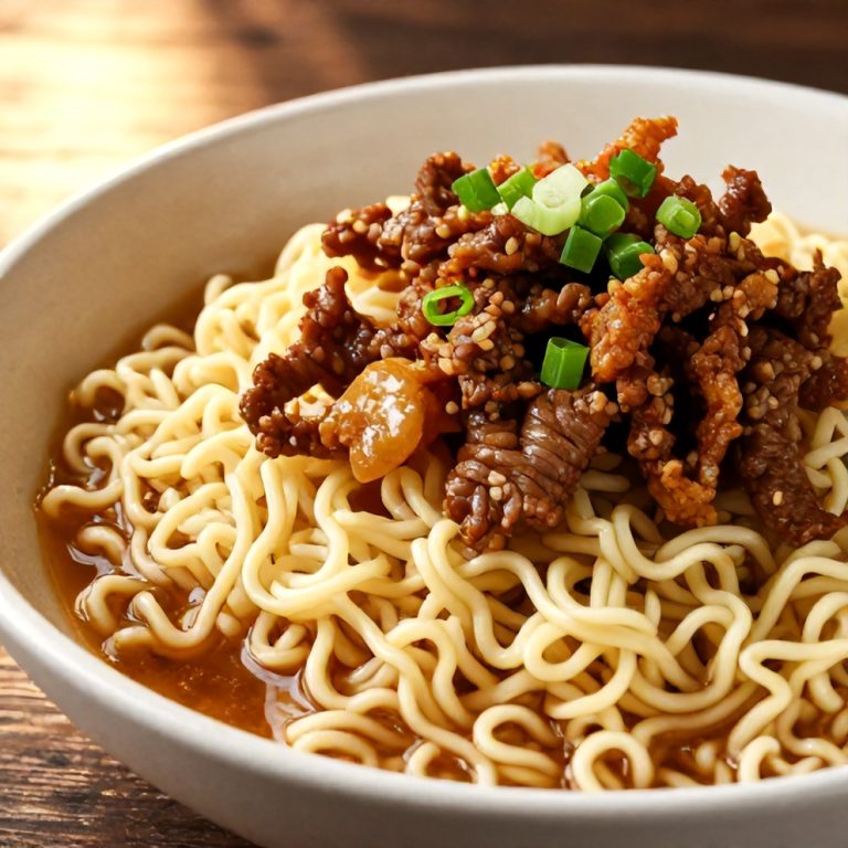 Easy Korean Beef Ramen