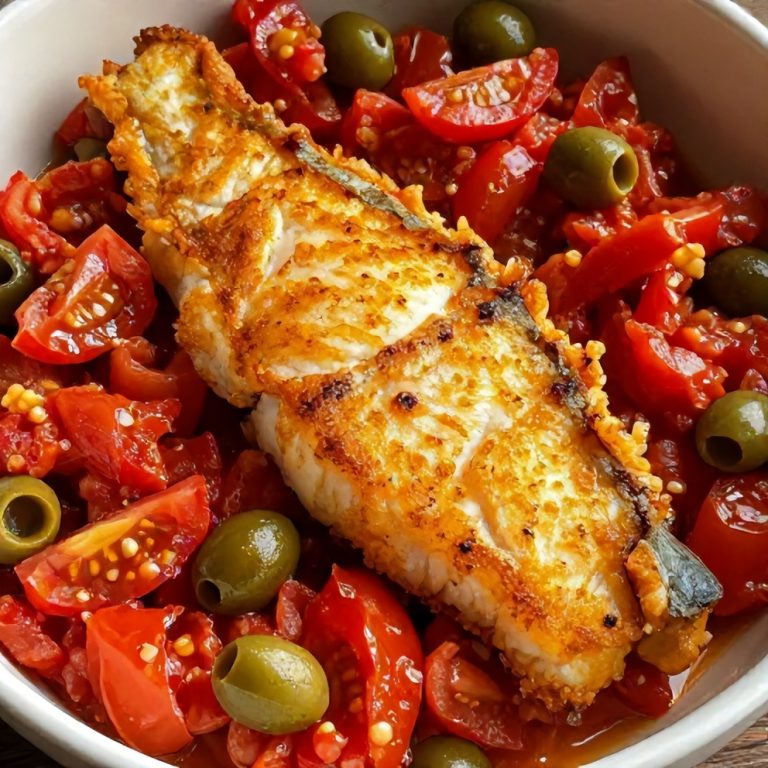 Mediterranean Baked Cod