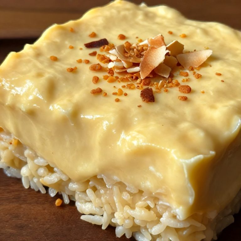 Easy No-Bake Mango Coconut Rice Pudding