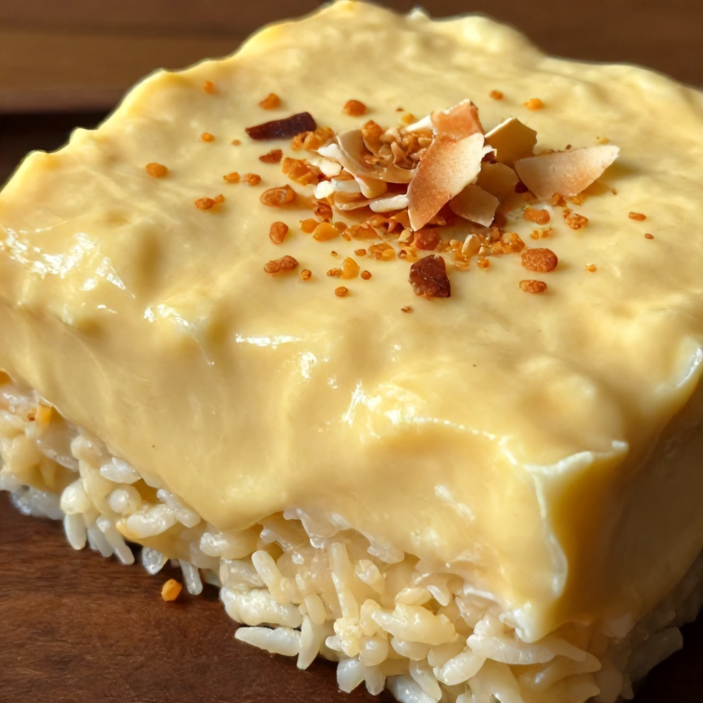 Easy No-Bake Mango Coconut Rice Pudding