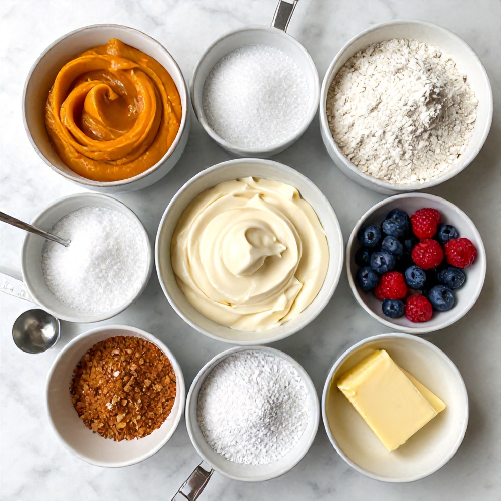 Pumpkin Roll Ingredients