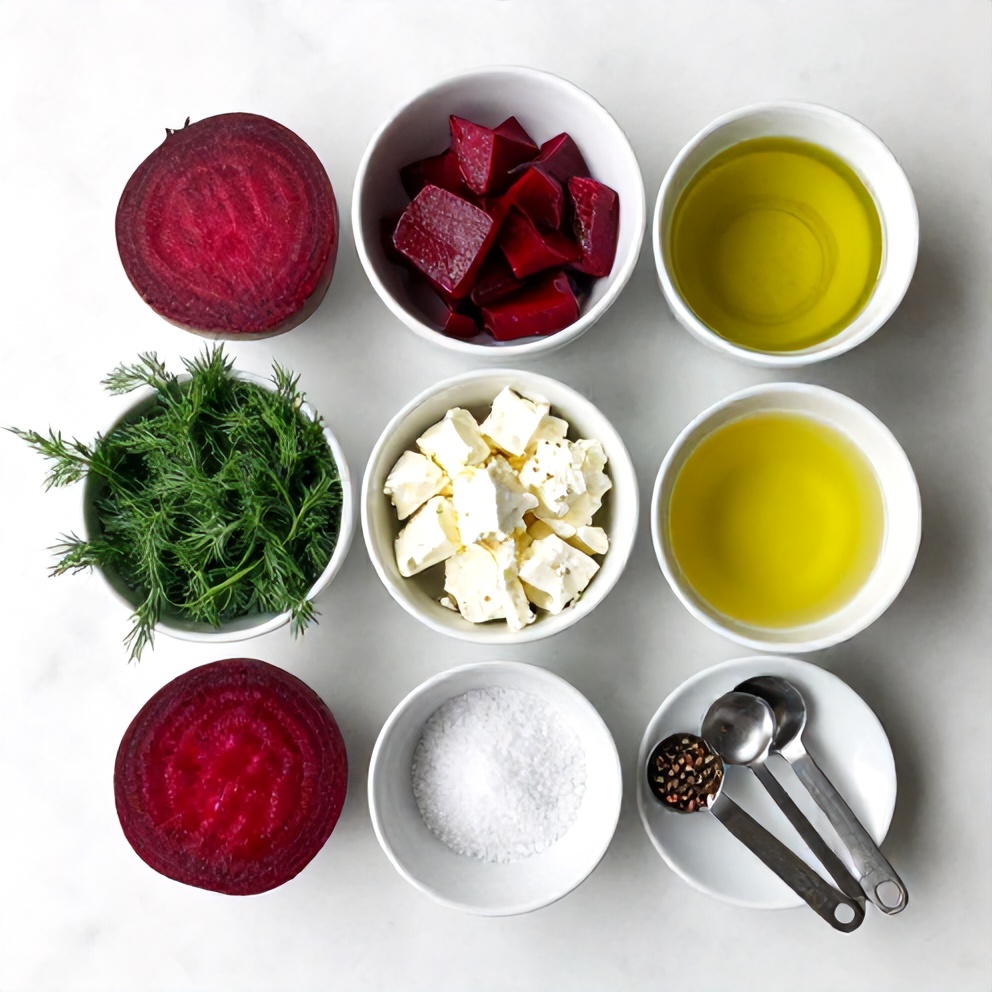 Roasted Beet Salad Ingredients