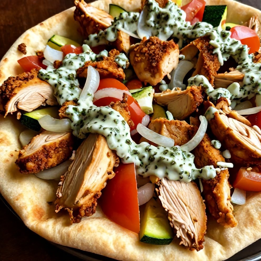 Easy Sheet Pan Chicken Pitas