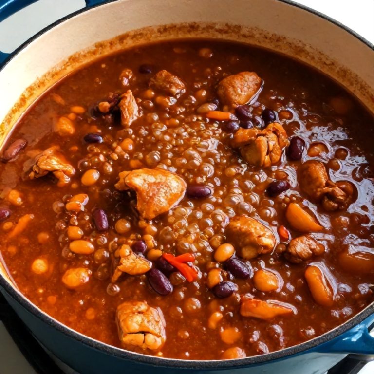 Easy Slow Cooker Buffalo Chicken Chili