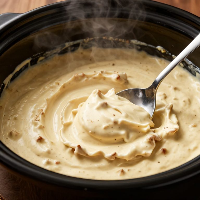 Easy Slow Cooker Buffalo Chicken Dip
