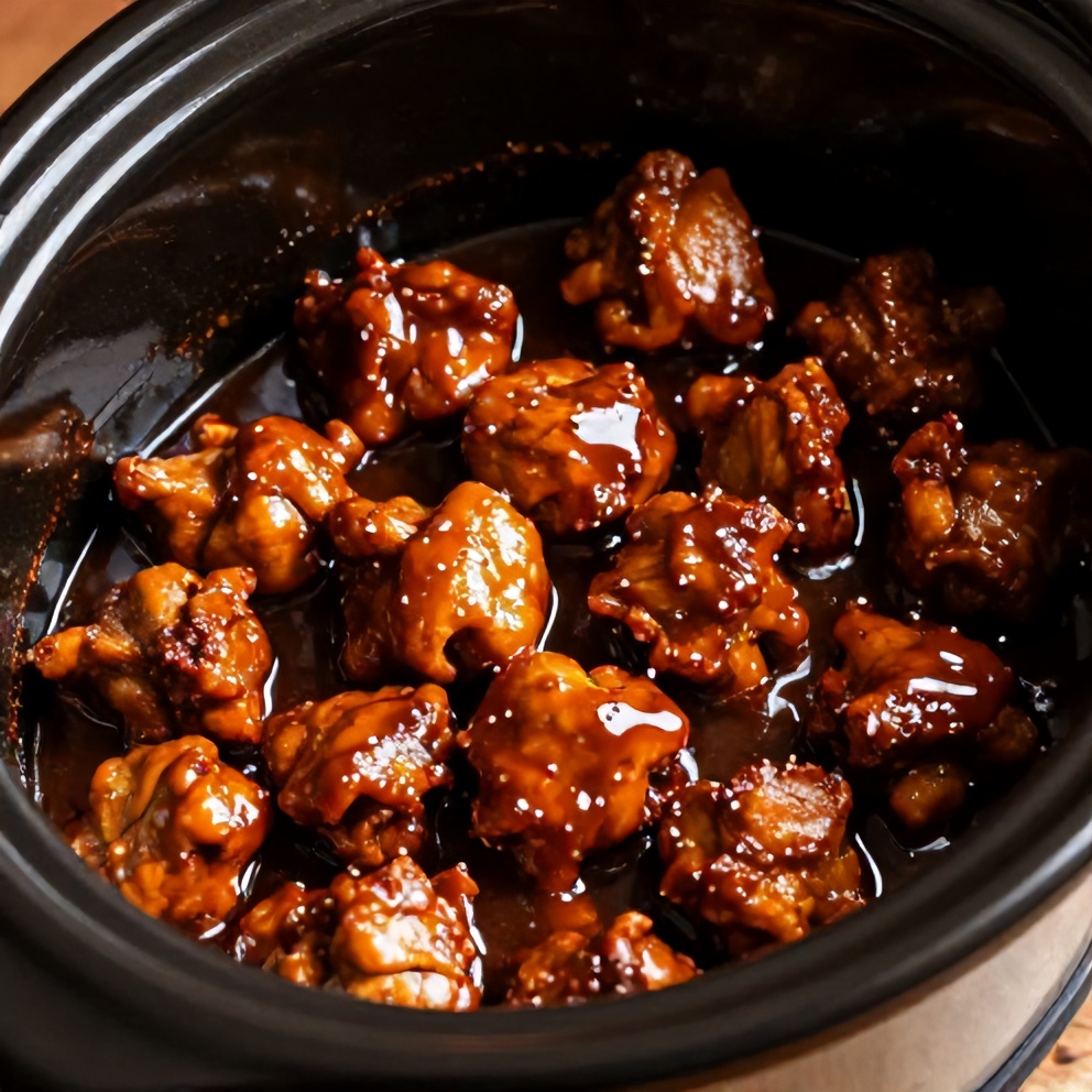Easy Slow Cooker Little Smokies in BBQ Sauce