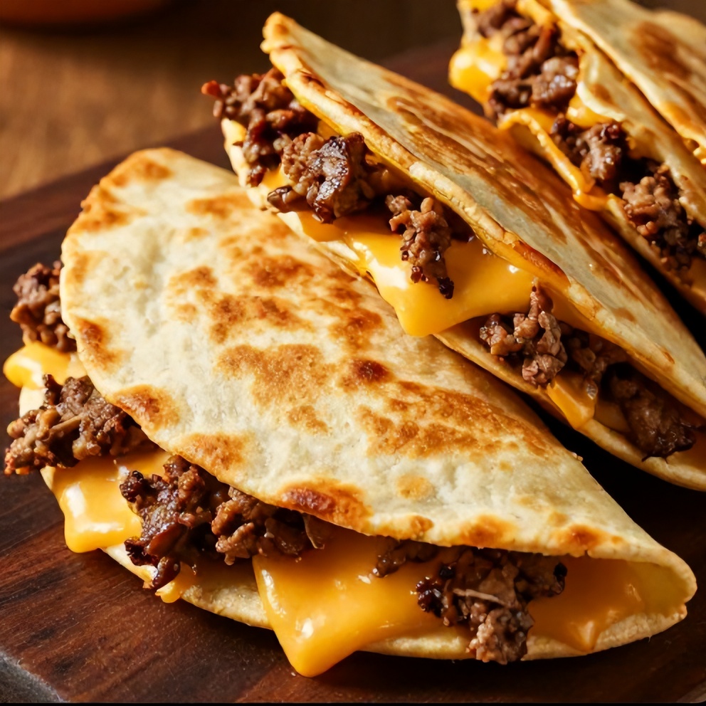 Easy Steak Cheese Quesadillas