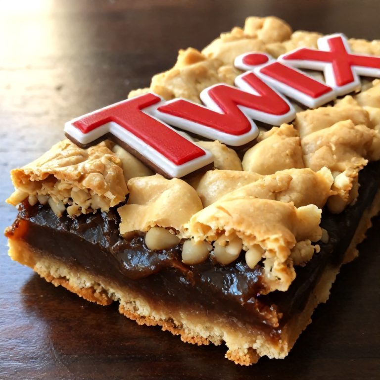easy twix cookie bars