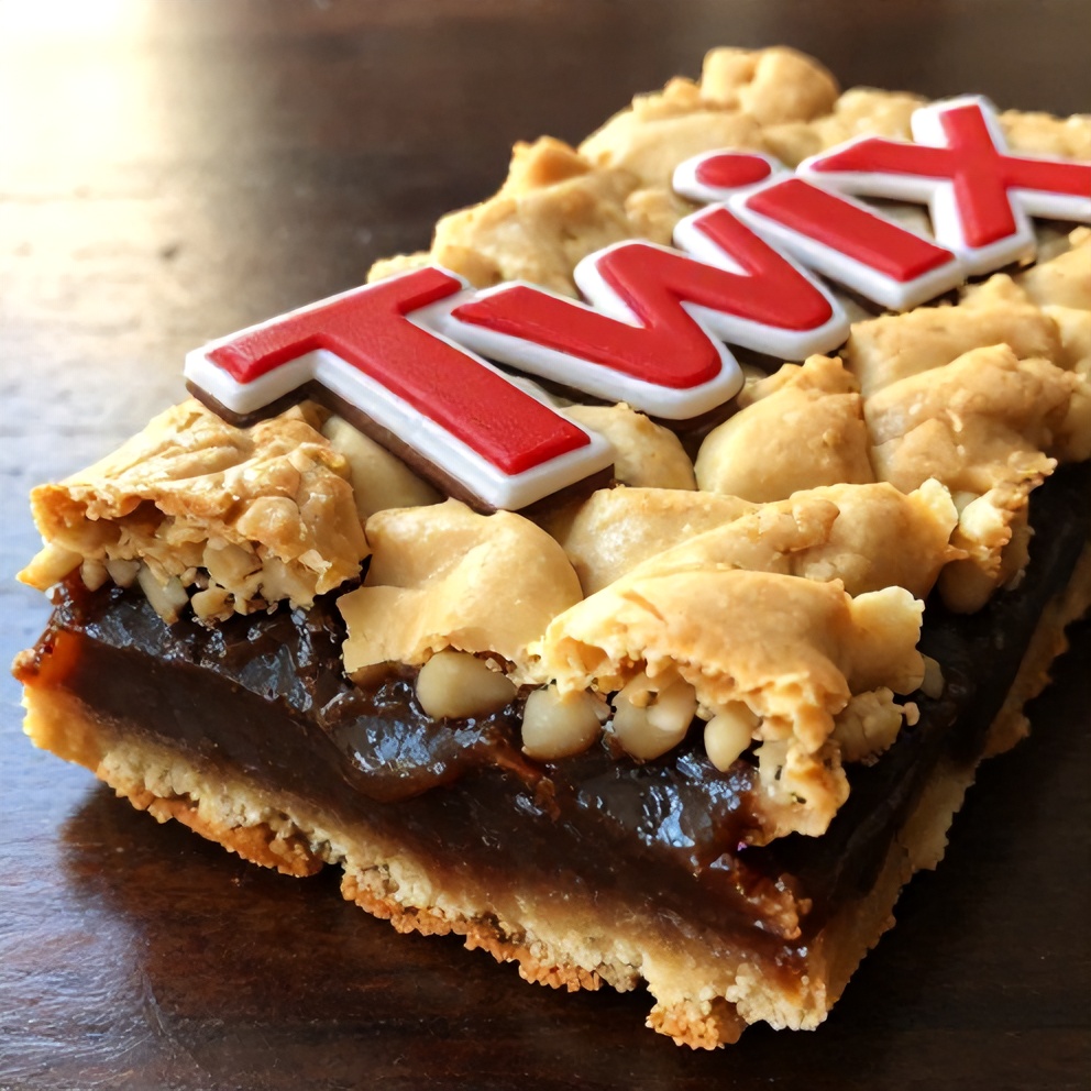 easy twix cookie bars