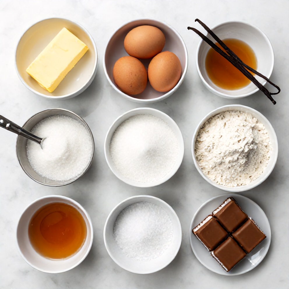 Twix Cookie Bars Ingredients