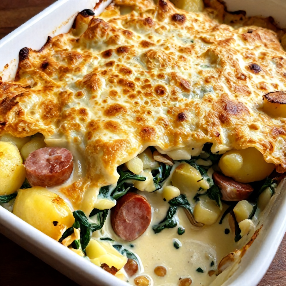 Easy Zuppa Toscana Casserole