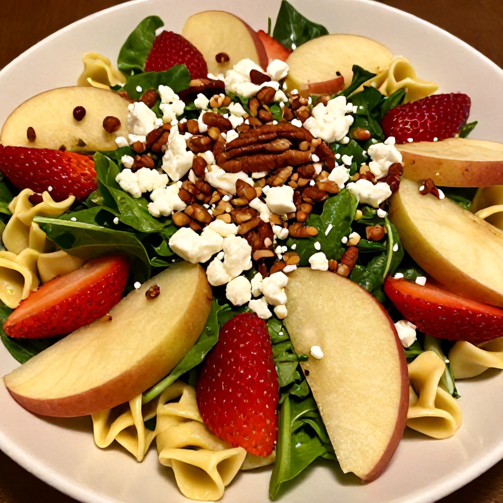 Apple Tortellini Salad Ready to Serve