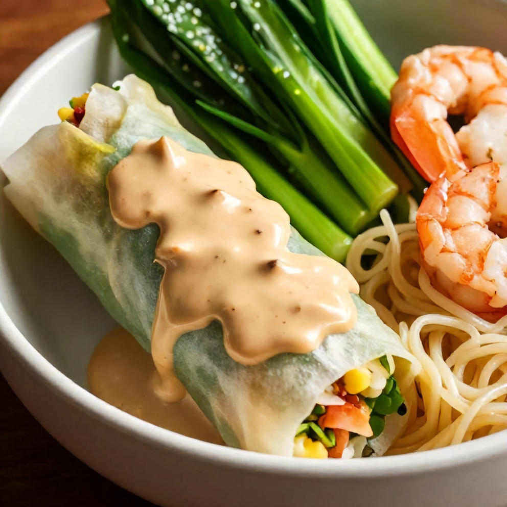 Fresh Spring Roll Bowl