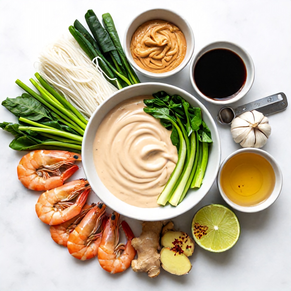 Spring Roll Bowl Ingredients