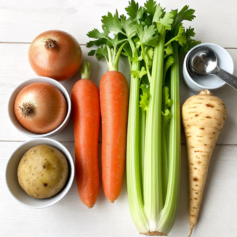 Ingredients for Irish Vegetarian Stew