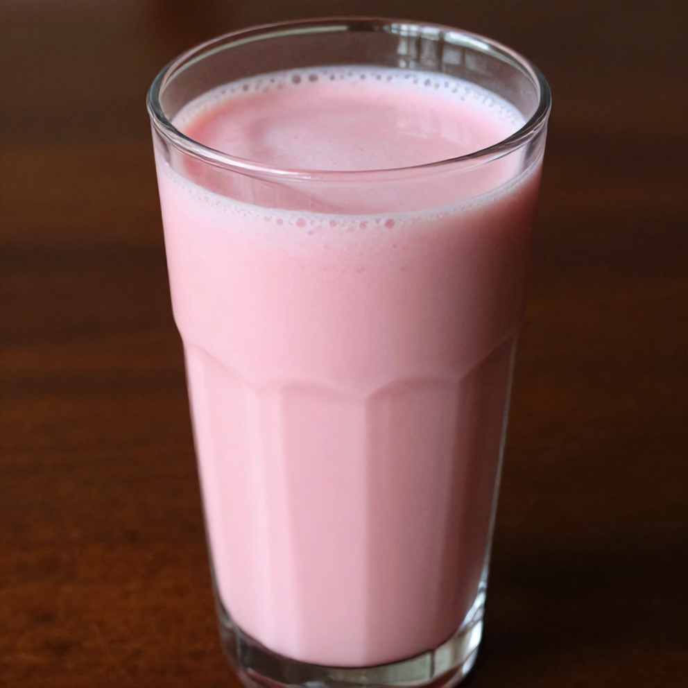 Korean strawberry milk