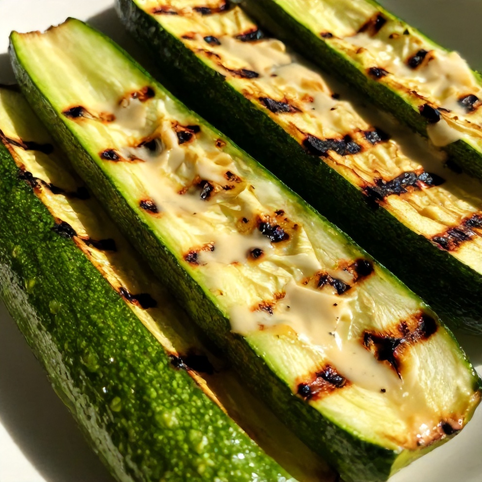 Mexican Street Corn Style Grilled Zucchini