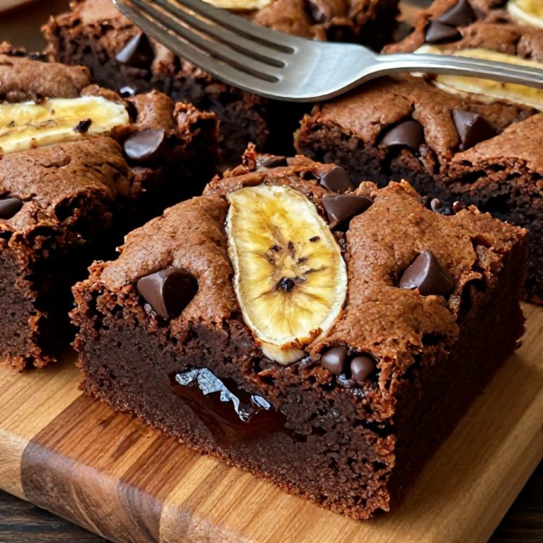 banana bread brownies